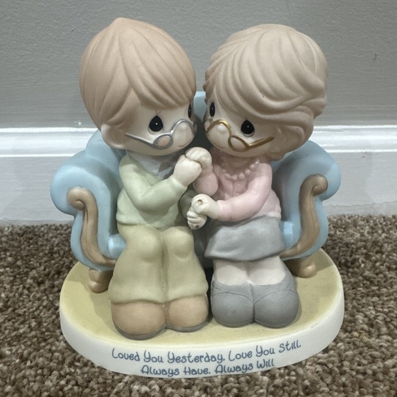 Precious Moments Other - Precious Moments Loved You Yesterday Love You Still Porcelain Figure 2017